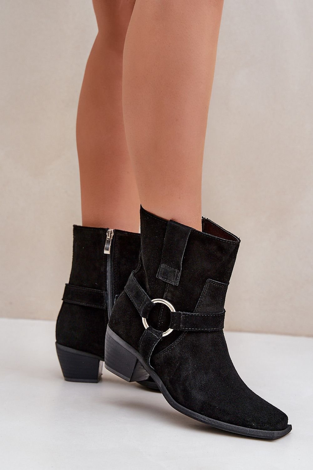 Heel boots model 203872
