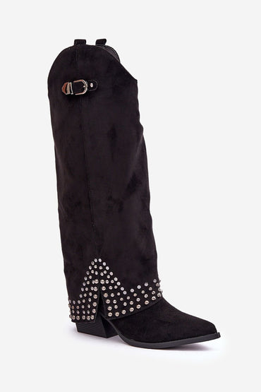 Heel boots model 204658