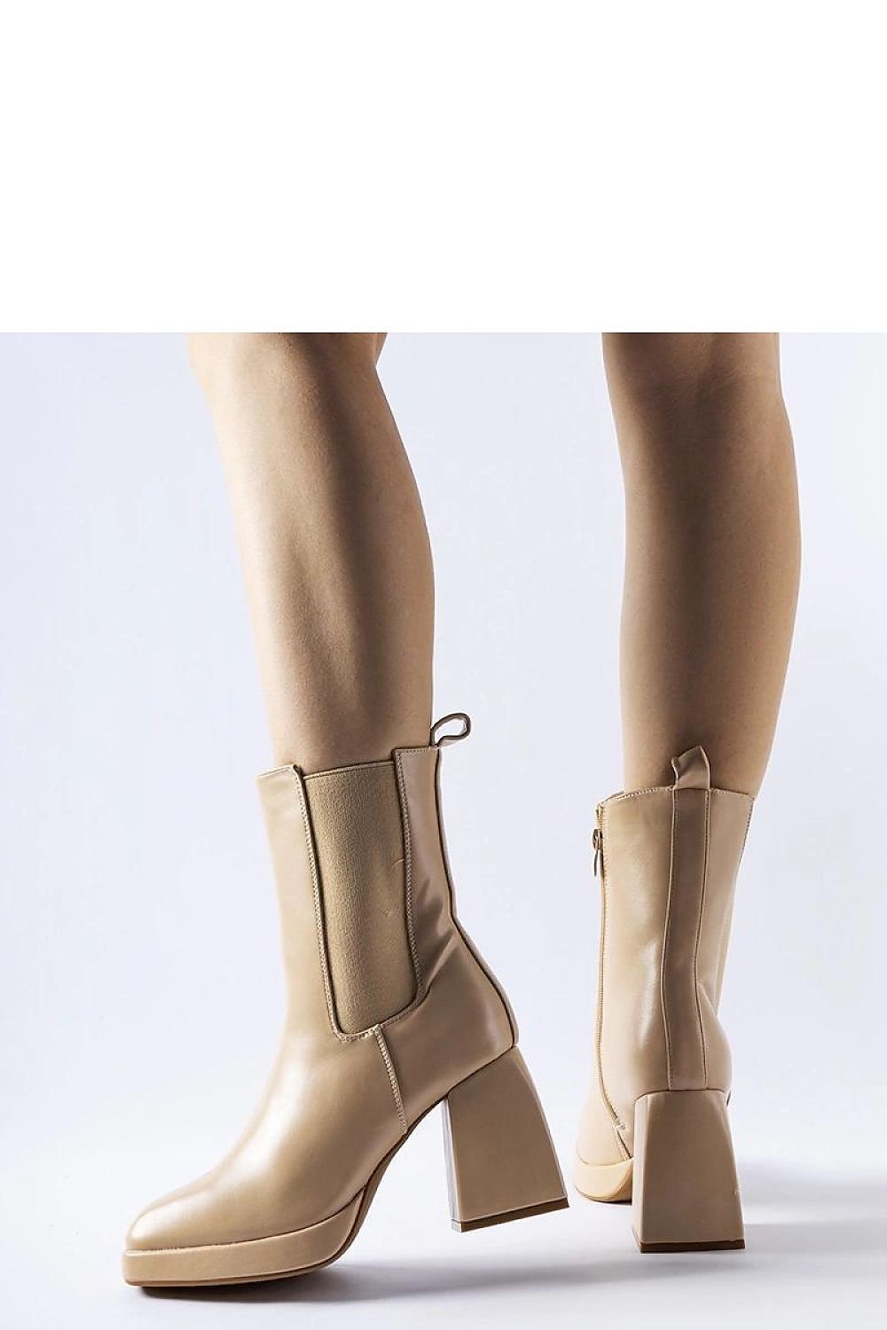 Heel boots model 204731