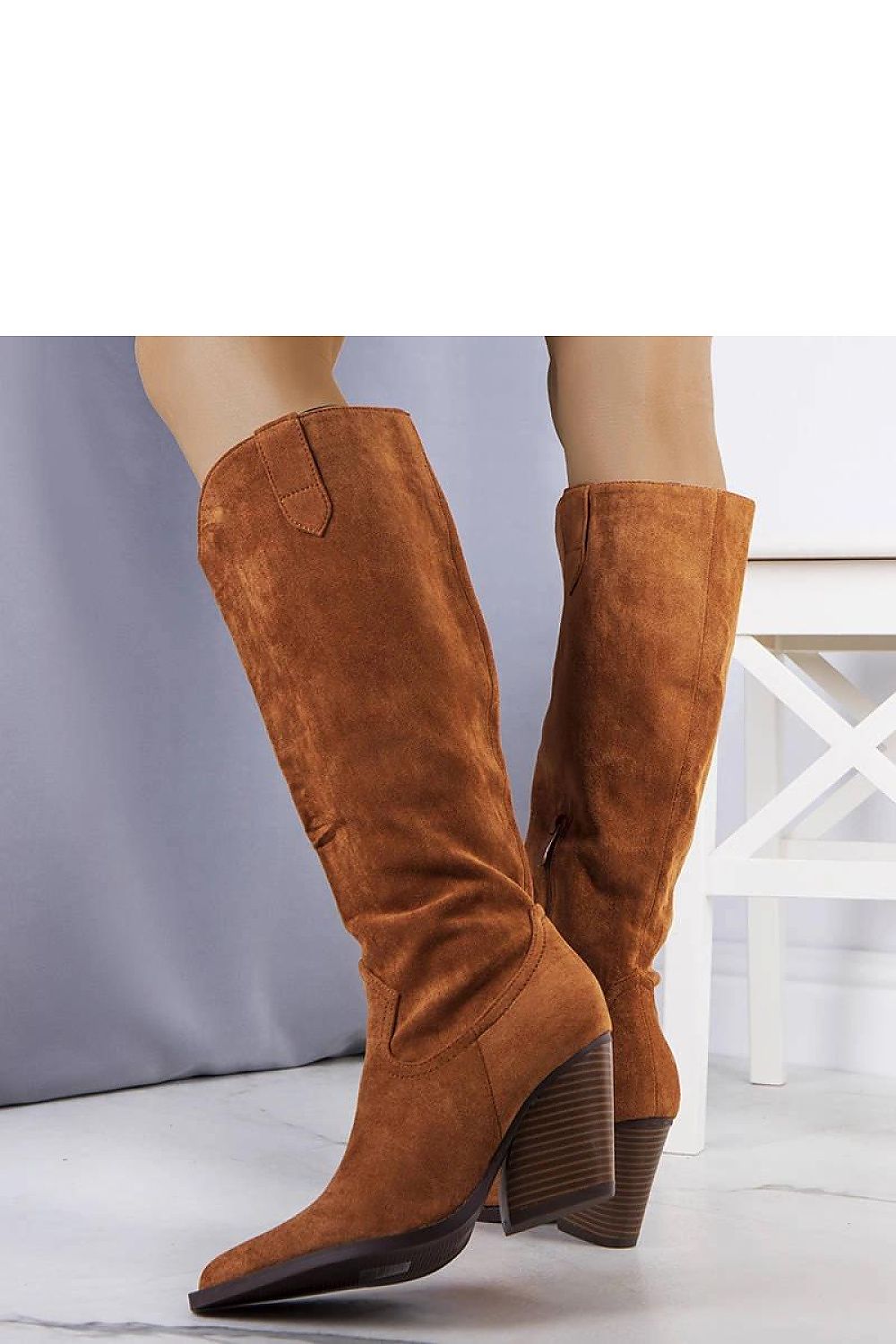 Heel boots model 204847