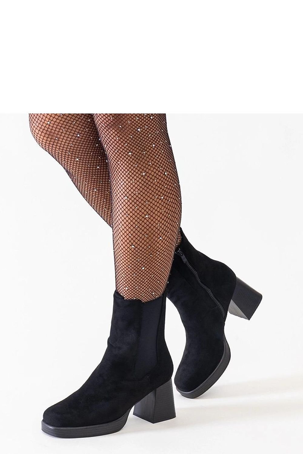 Heel boots model 205033