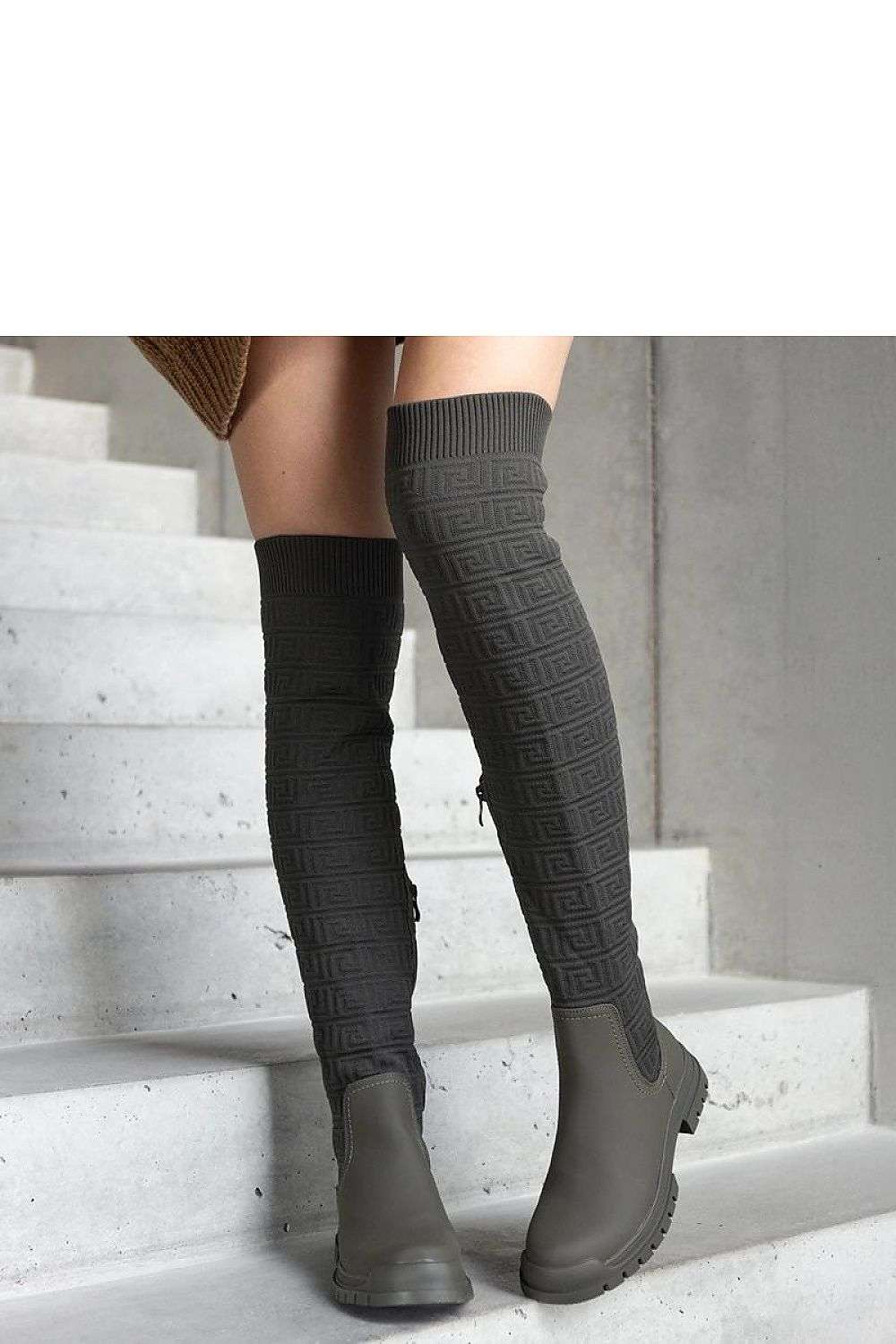 Heel boots model 206438