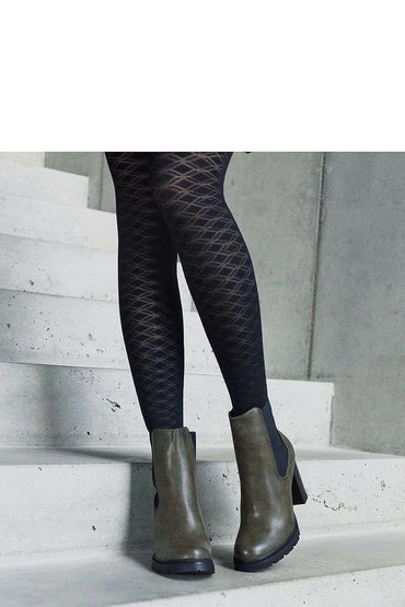 Heel boots model 206439