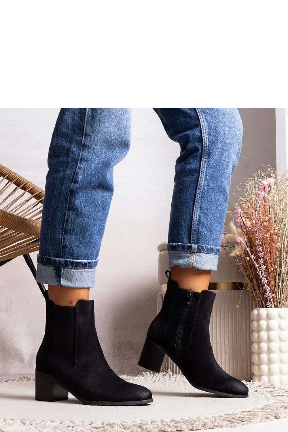 Heel boots model 206447