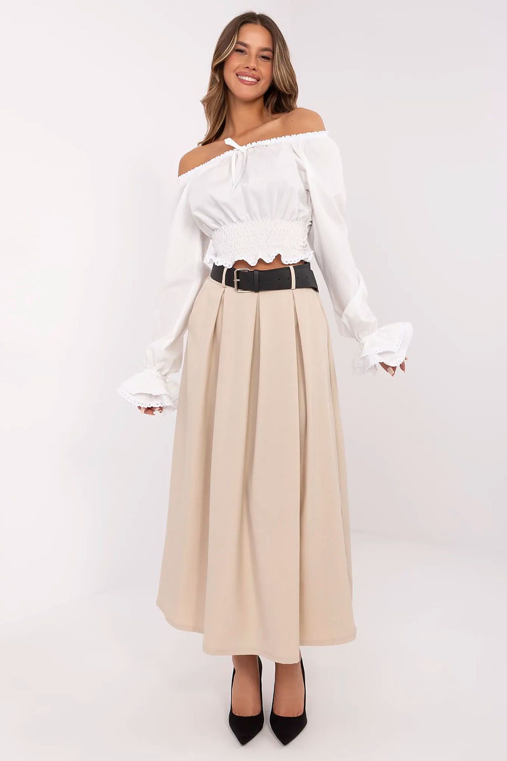 Long skirt model 209408 Italy Moda