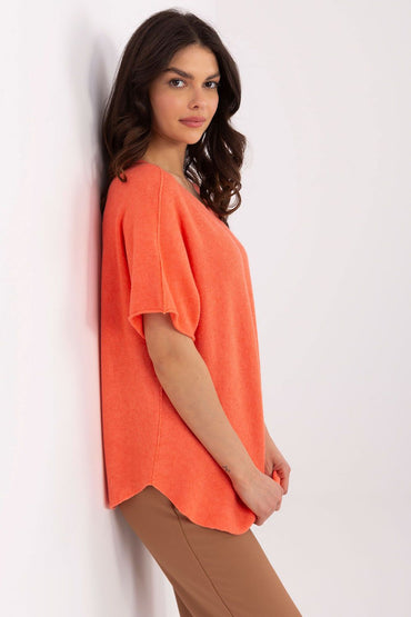 Short sleeve sweater model 209986 Italy Moda