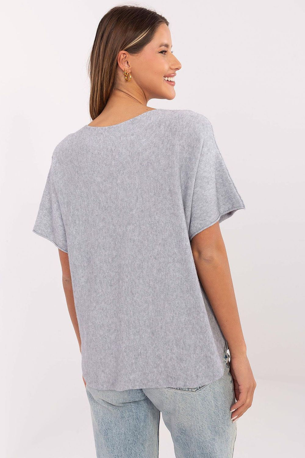 Short sleeve sweater model 209990 Italy Moda
