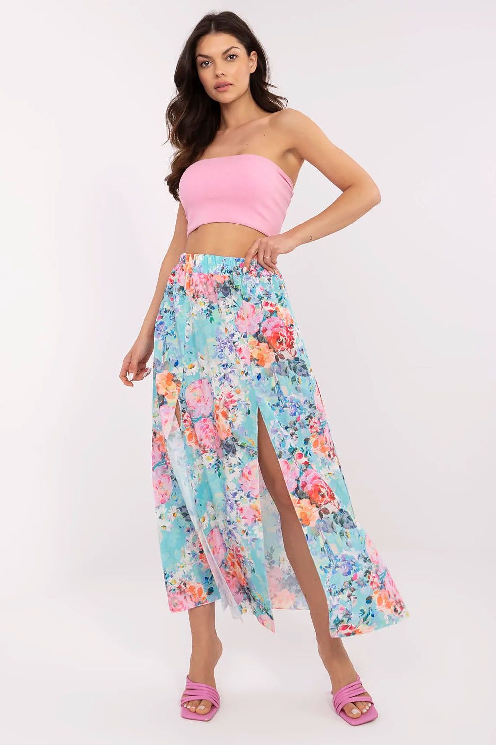 Long skirt model 211431 Italy Moda