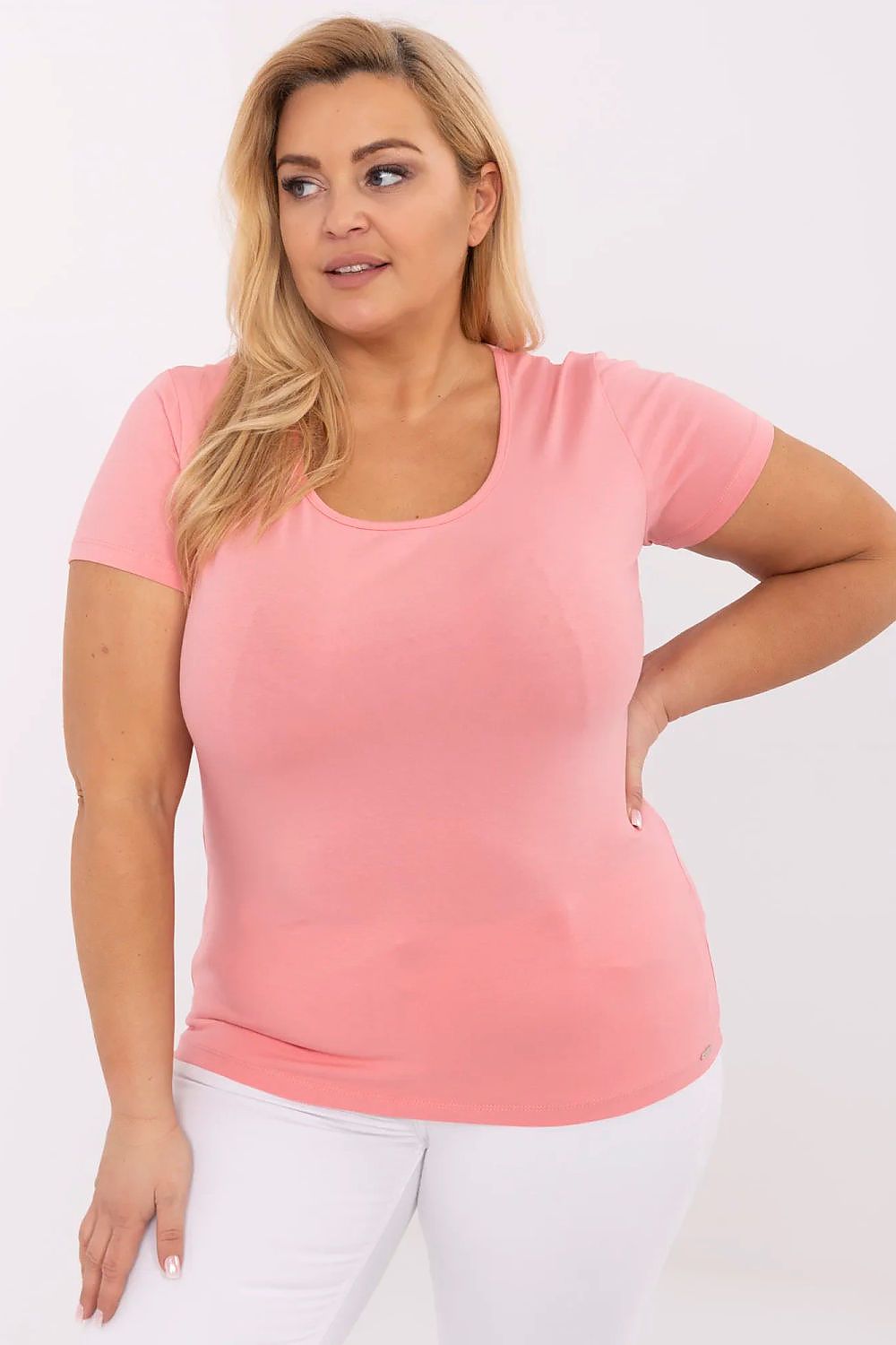 Plus size T-shirt model 211770 Relevance