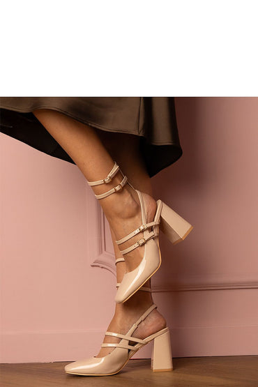 Block heel pumps model 213751 PRIMO
