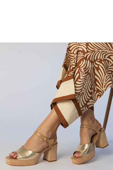 Heel sandals model 214002 PRIMO