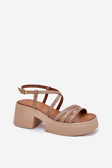 Heel sandals model 214994 Step in style