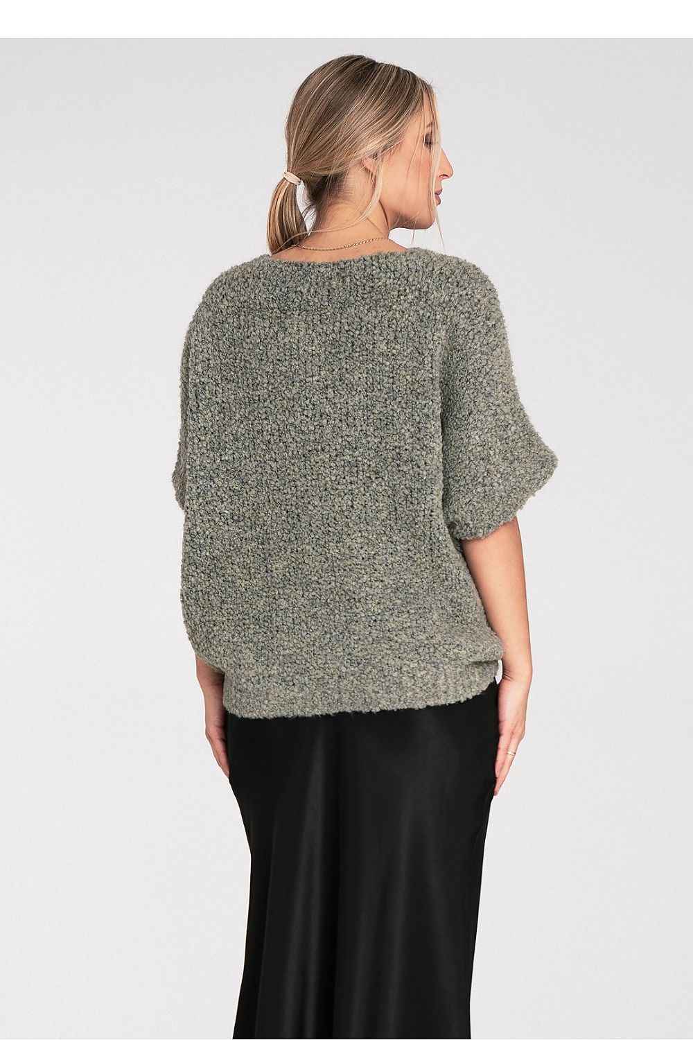 Short sleeve sweater model 217070