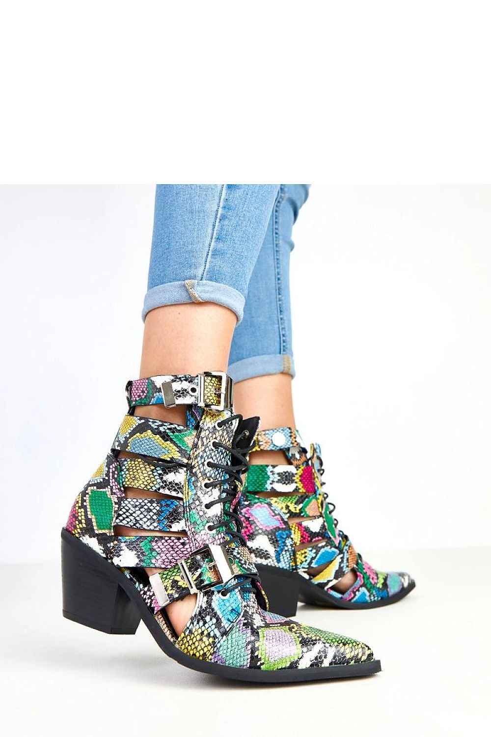 Heel boots model 217930