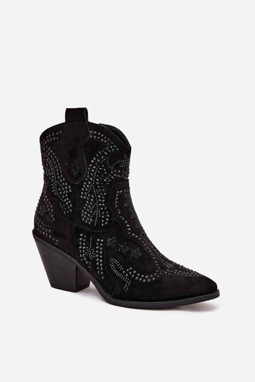 Heel boots model 218512