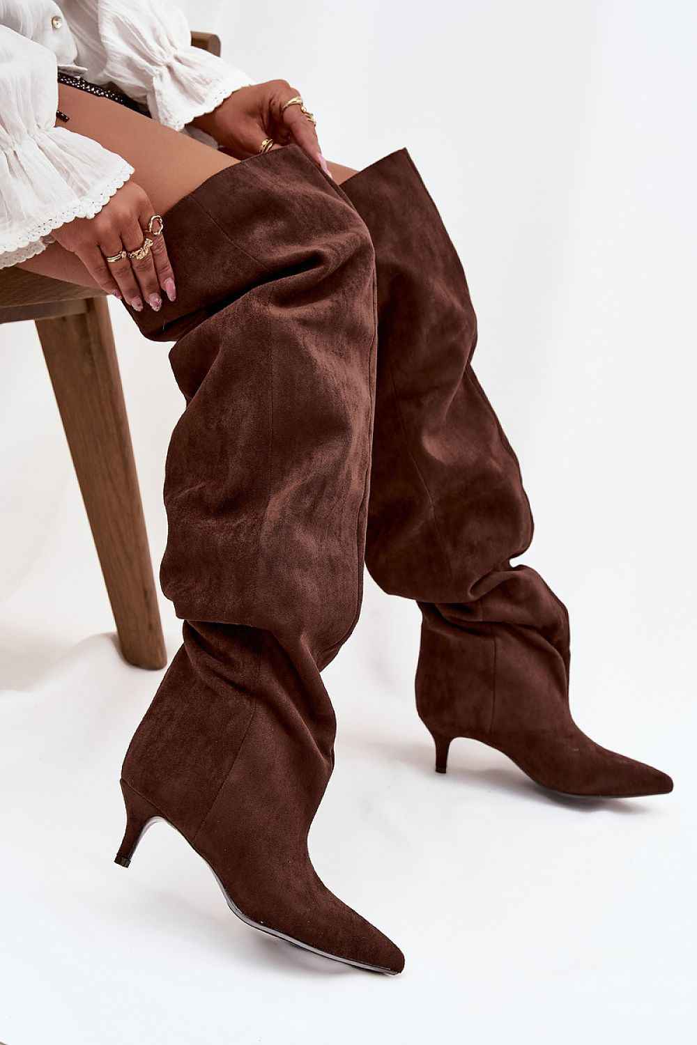 Heel boots model 219135