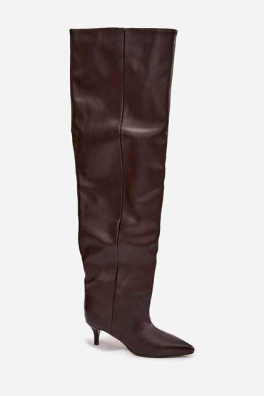 Heel boots model 219137