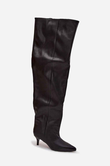 Heel boots model 219138