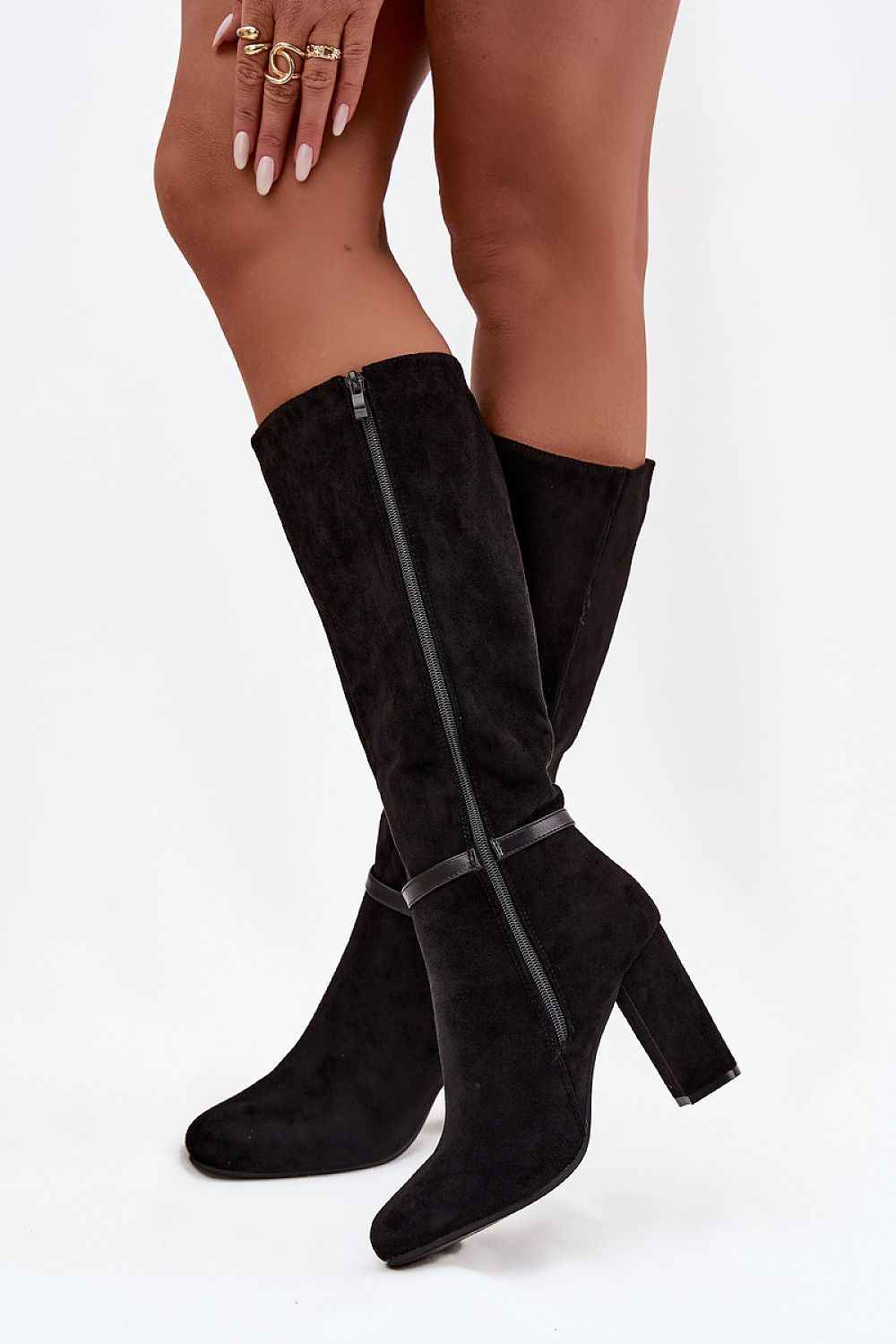 Heel boots model 219258