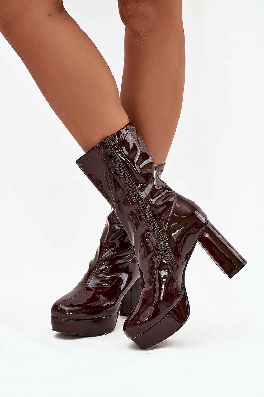 Heel boots model 219265