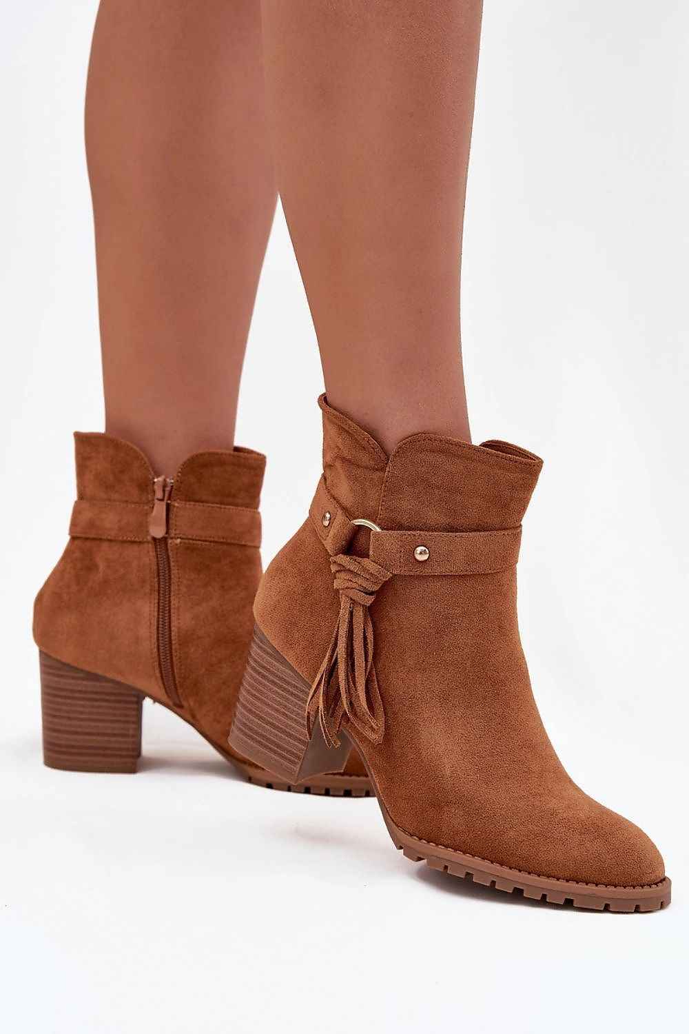 Heel boots model 219242