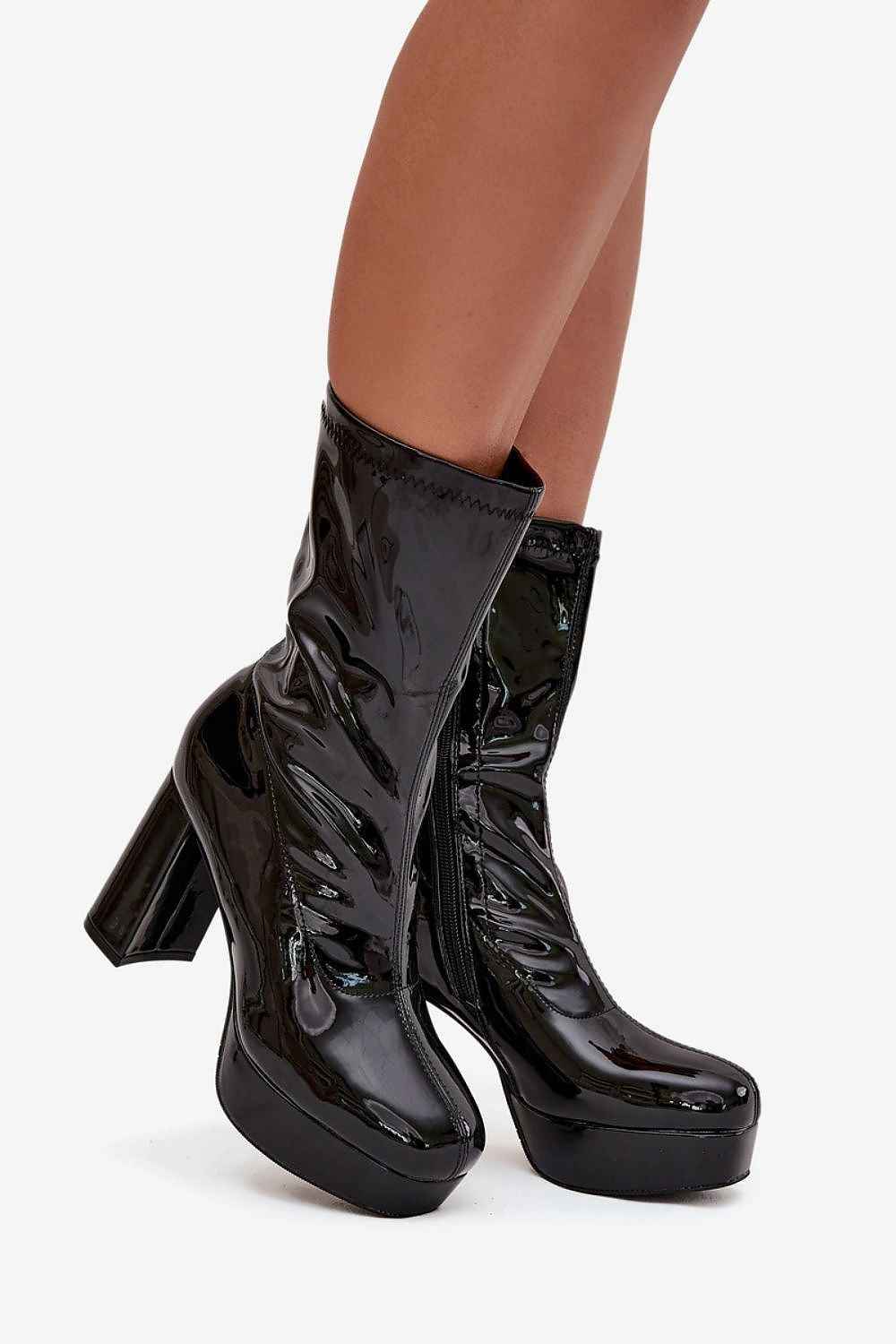 Heel boots model 219264