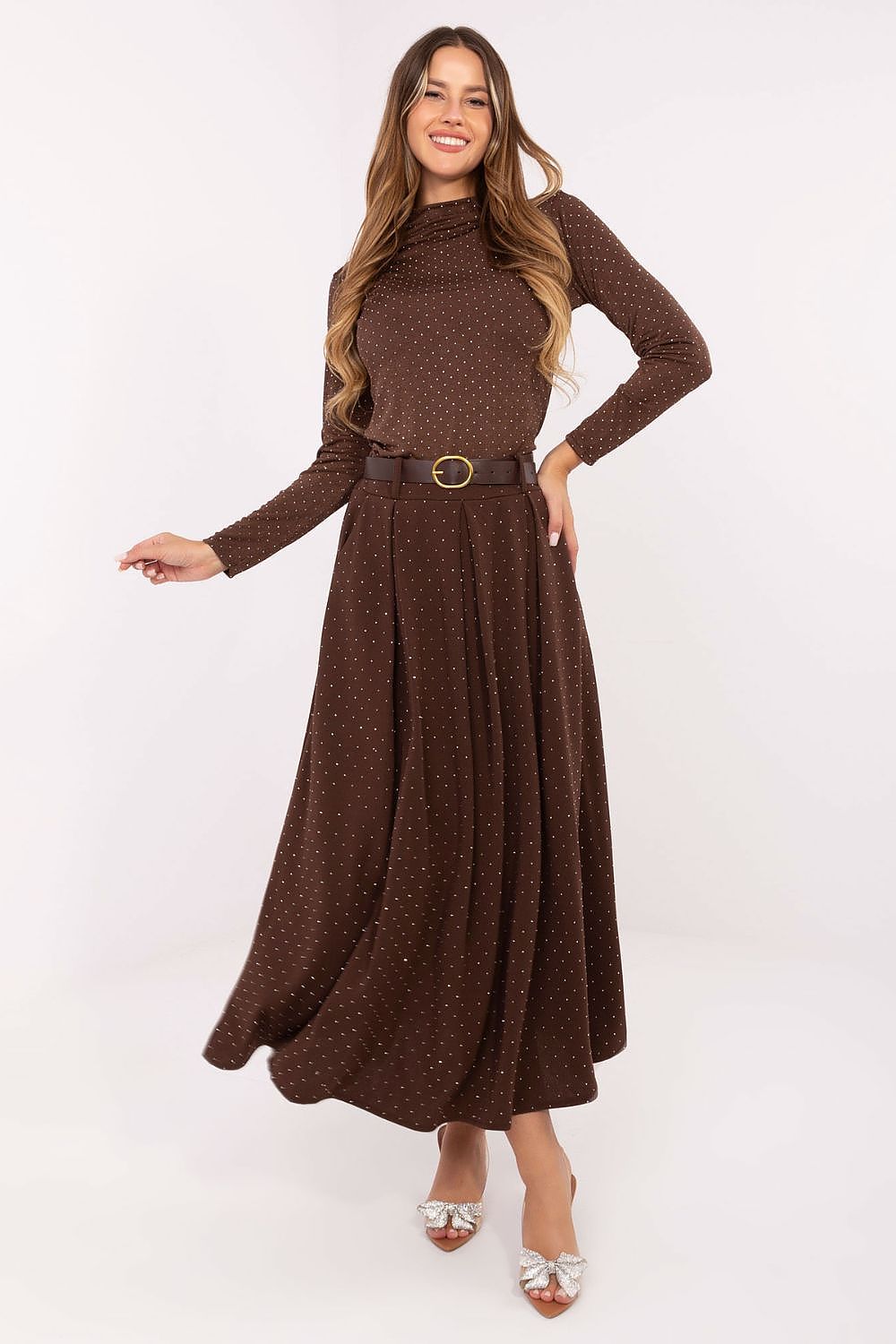 Long skirt model 219221 Italy Moda