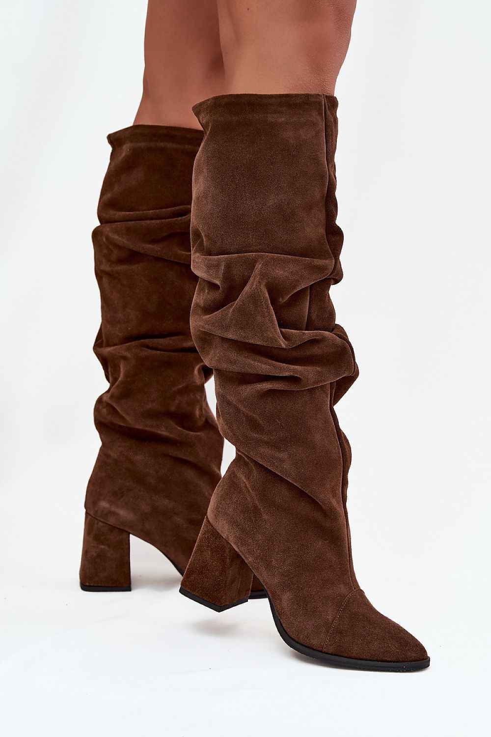 Heel boots model 219401