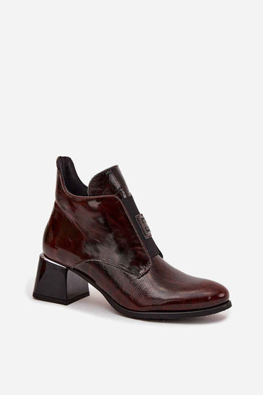 Heel boots model 219404
