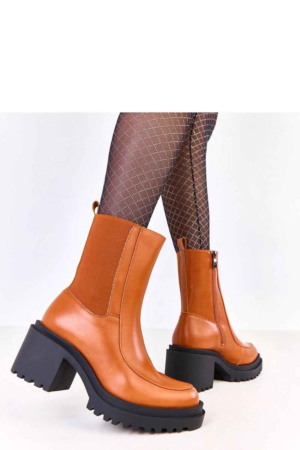 Heel boots model 219416