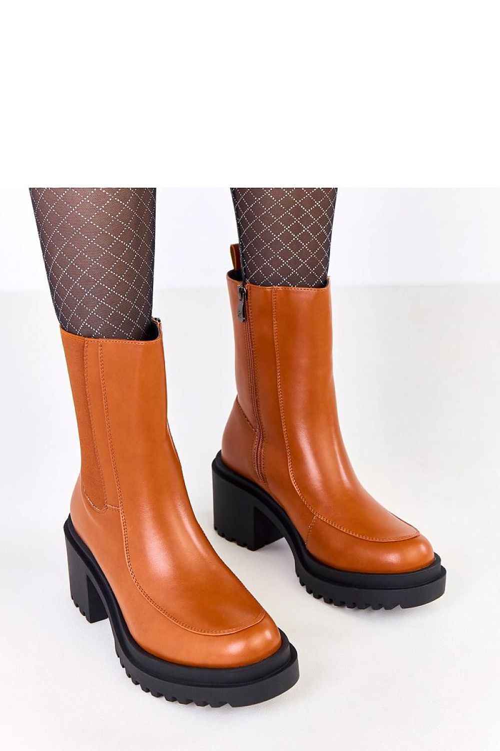 Heel boots model 219416