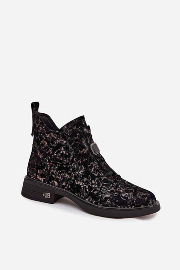 Heel boots model 219566