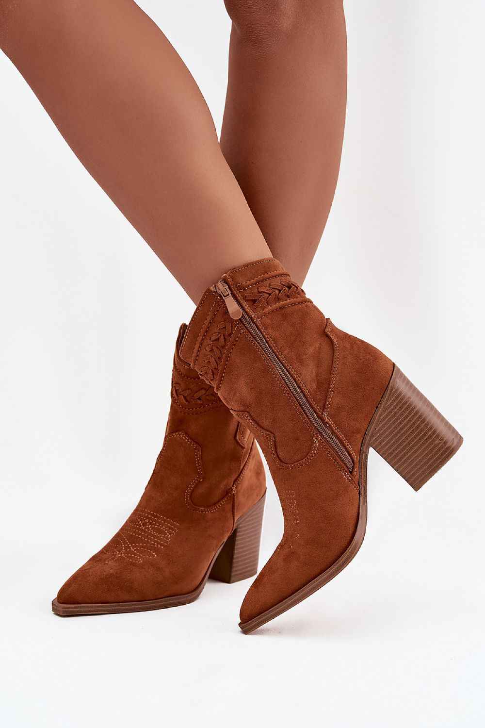 Heel boots model 219574