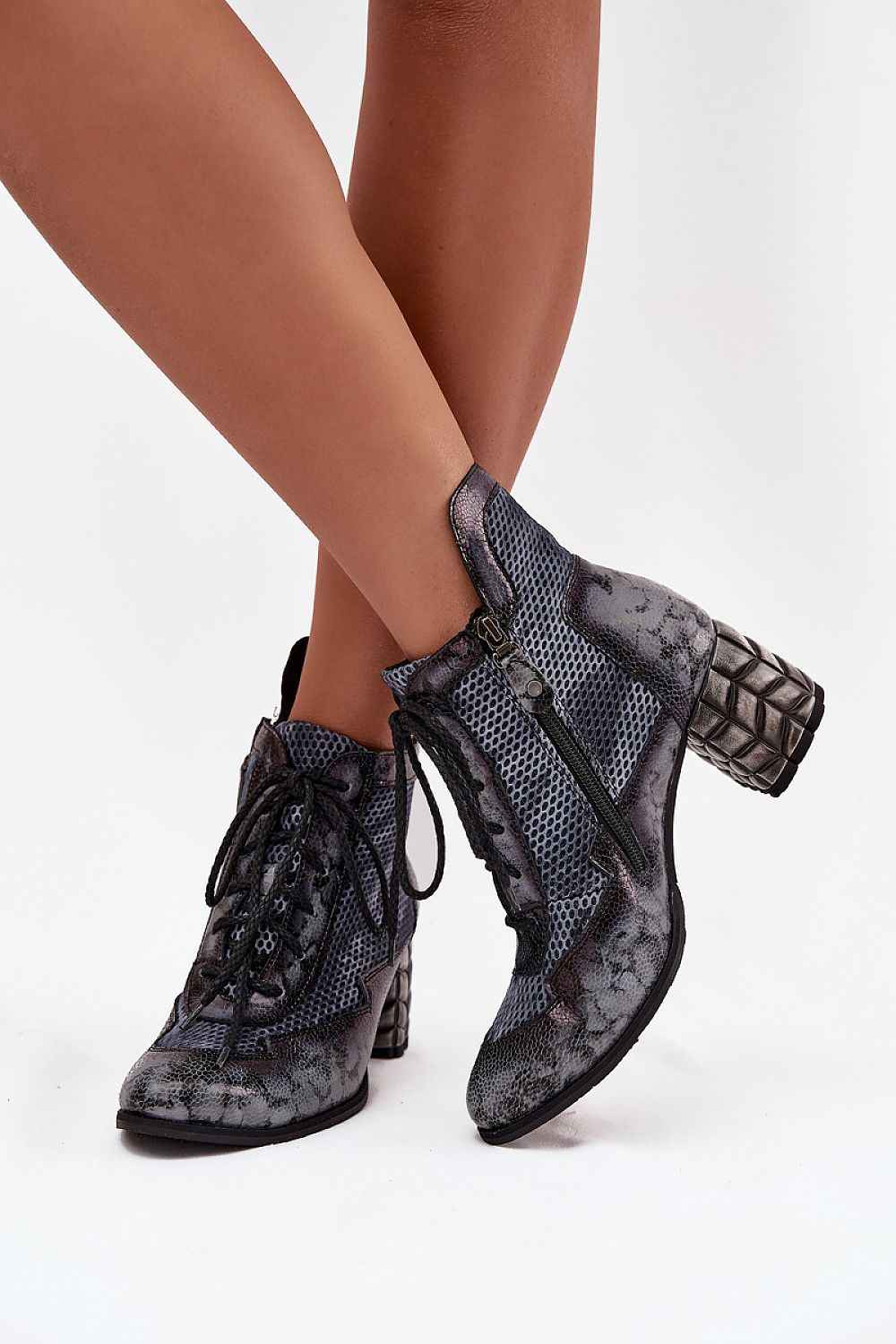 Heel boots model 219582