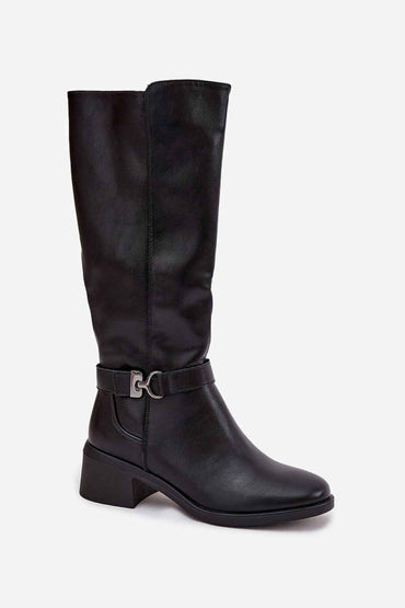 Heel boots model 219584