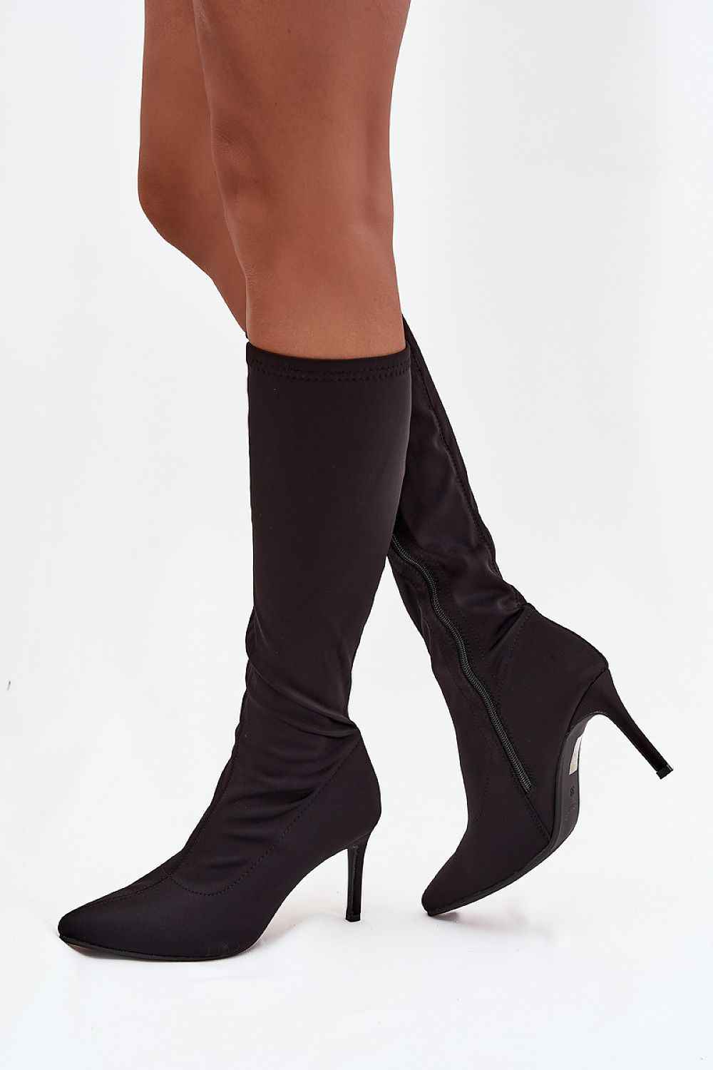 Heel boots model 219585