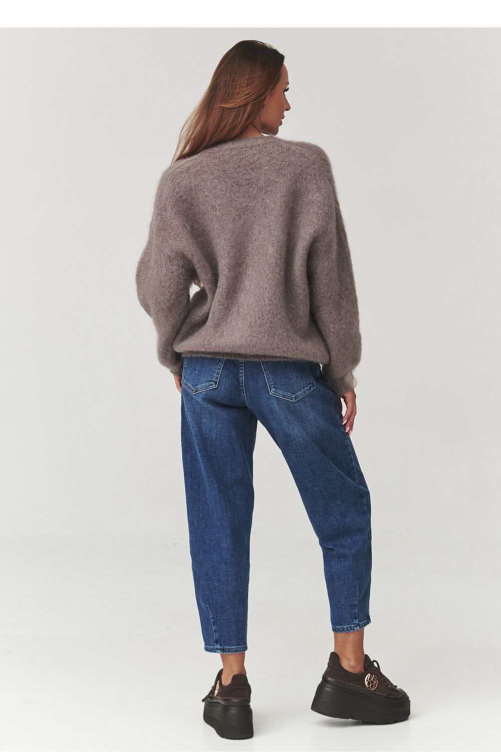 Cardigan model 219734 Makadamia