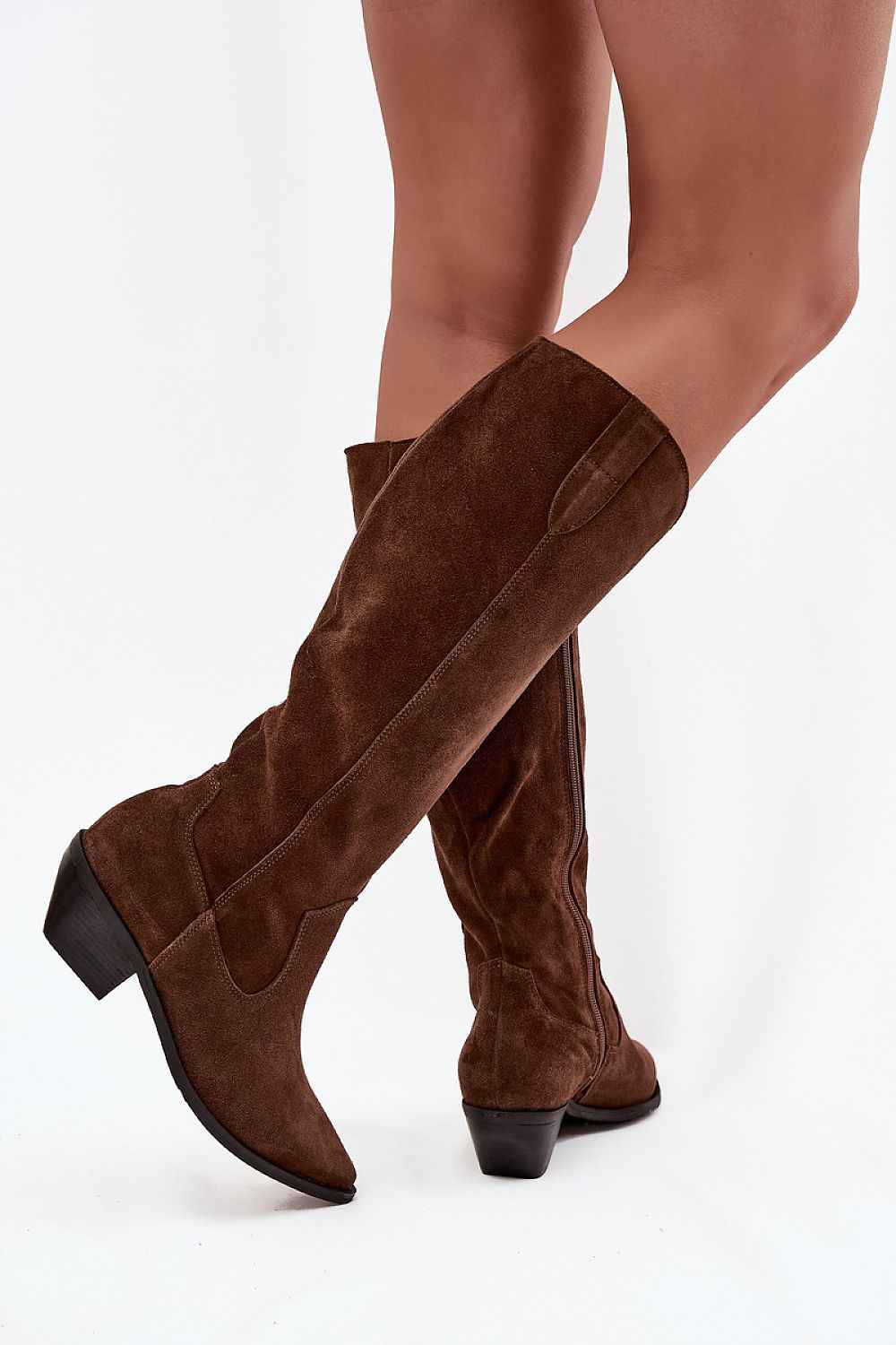 Heel boots model 220211