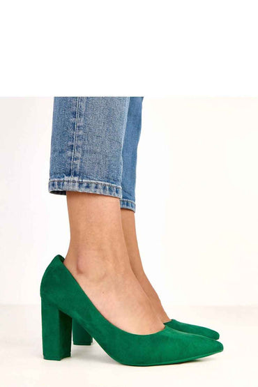 Block heel pumps model 220598