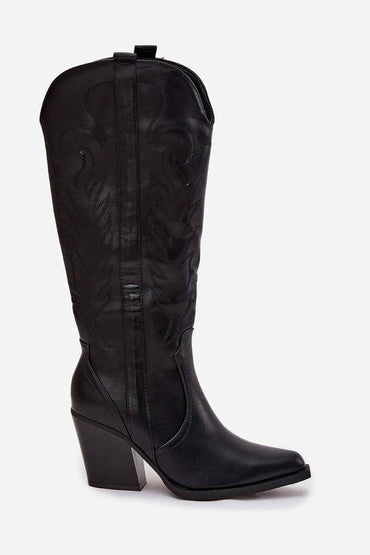 Heel boots model 220714