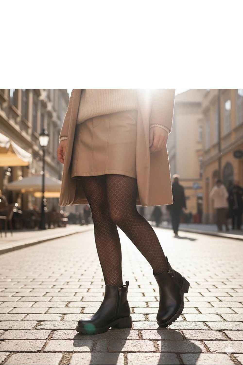 Heel boots model 221011