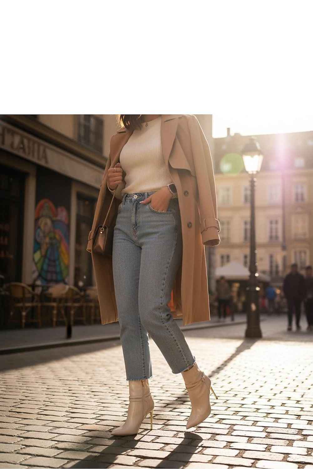 Heel boots model 221026