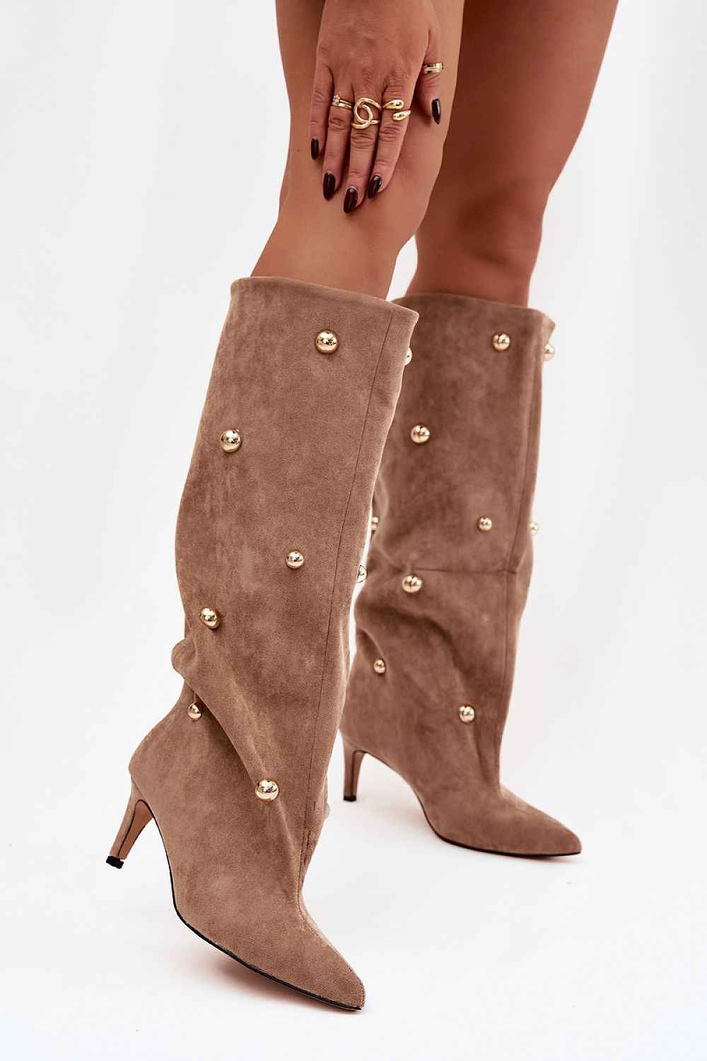 Heel boots model 221149