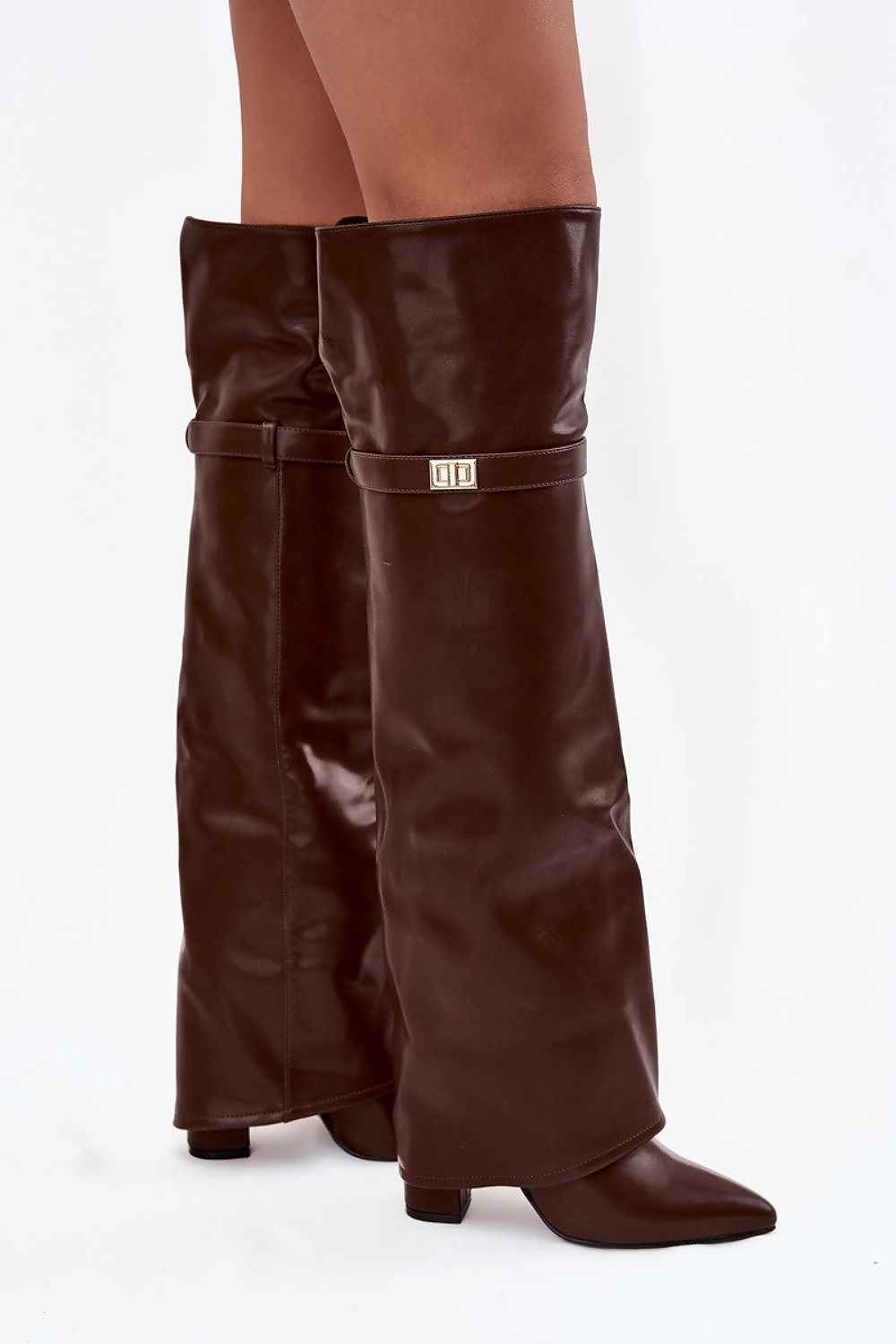 Heel boots model 221161