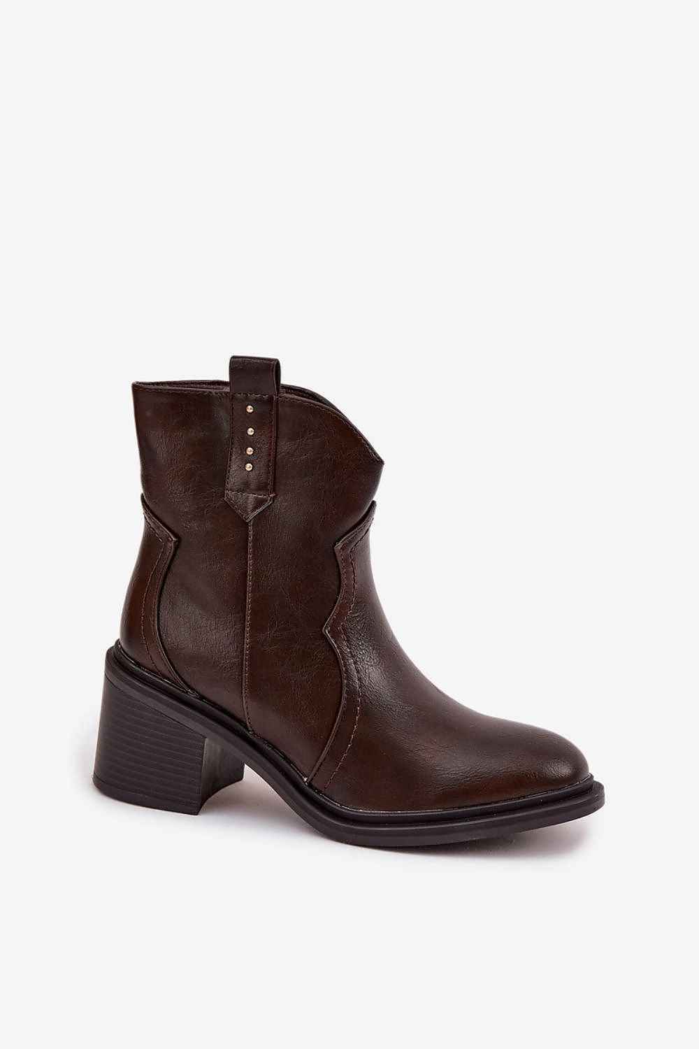 Heel boots model 221136