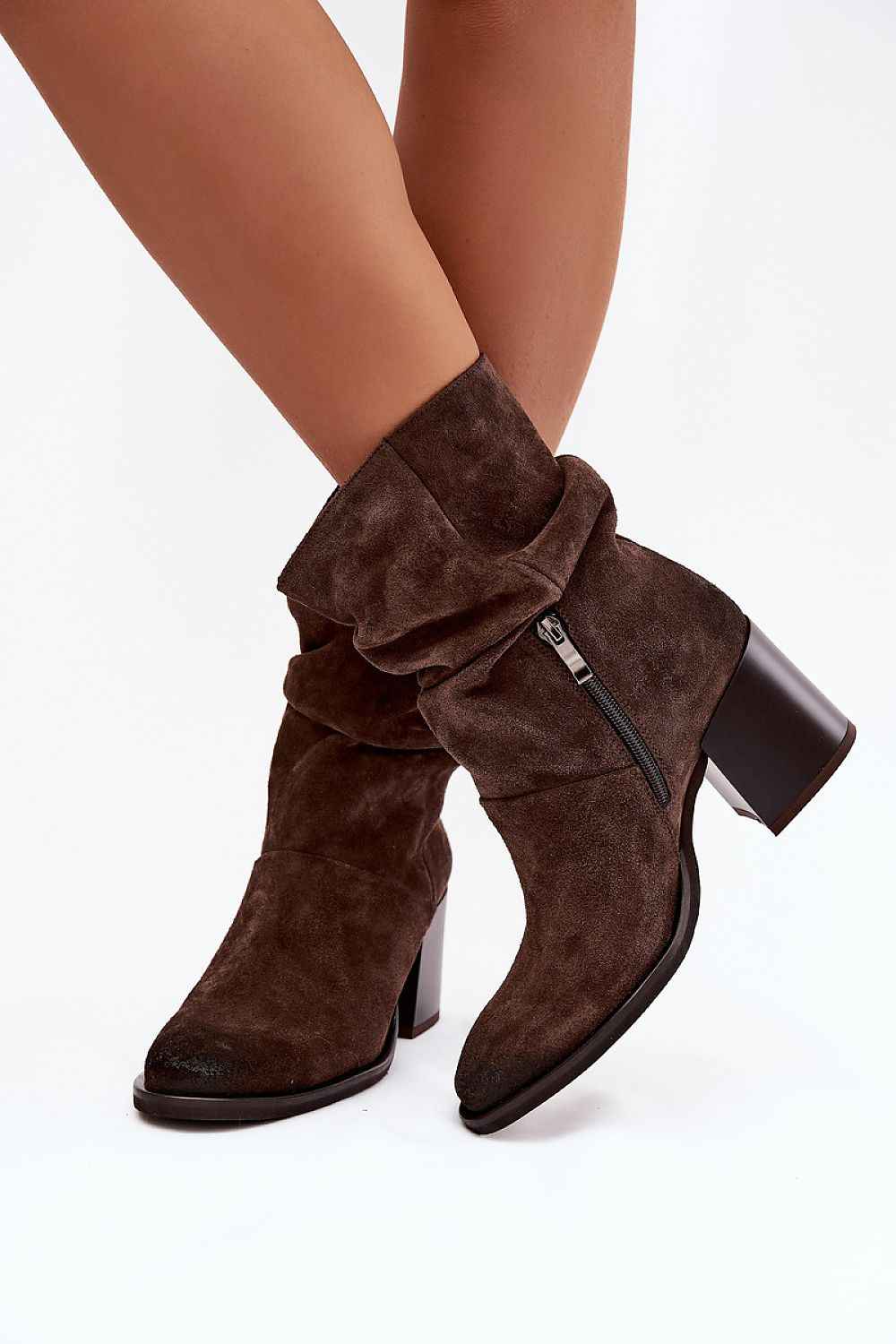 Heel boots model 221516
