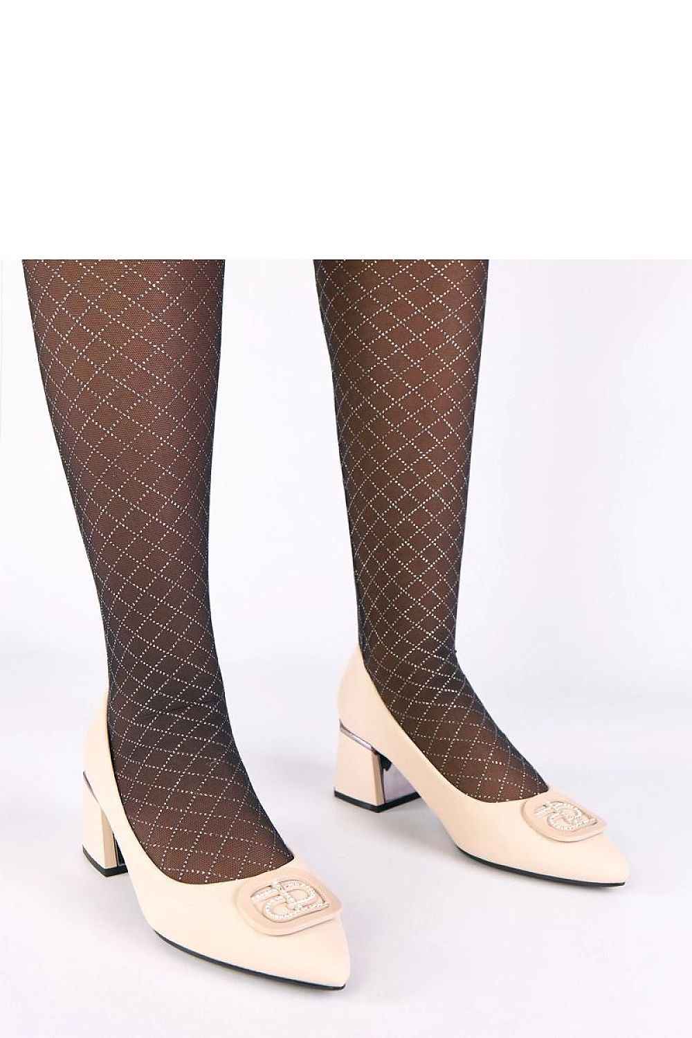 Block heel pumps model 221651