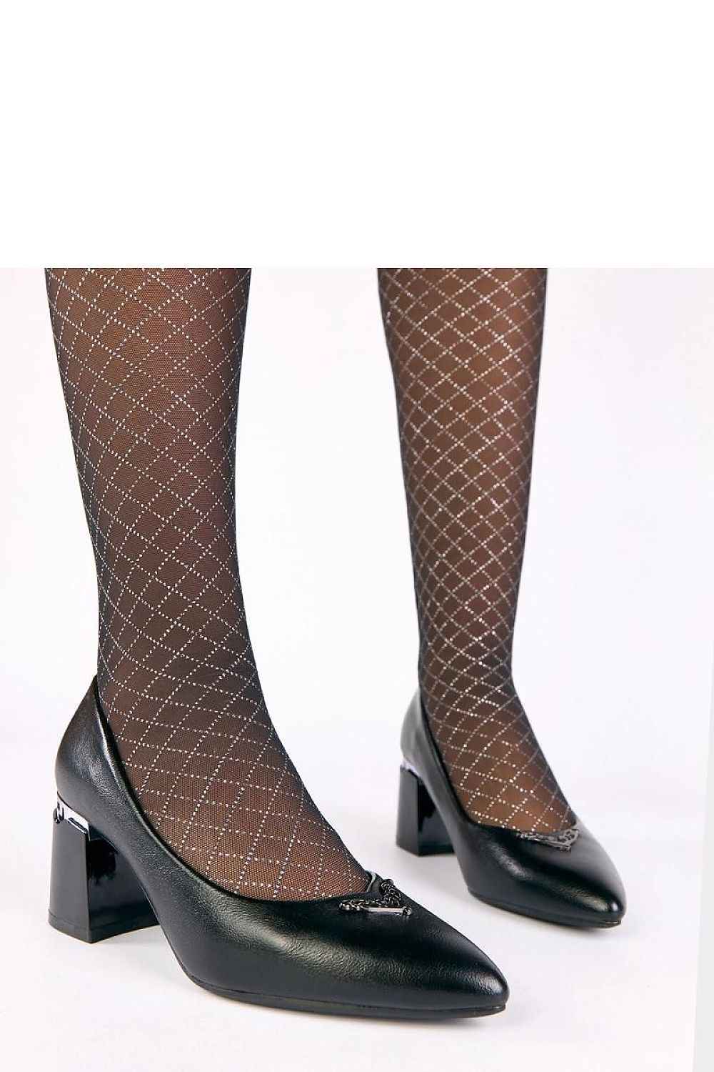 Block heel pumps model 221652