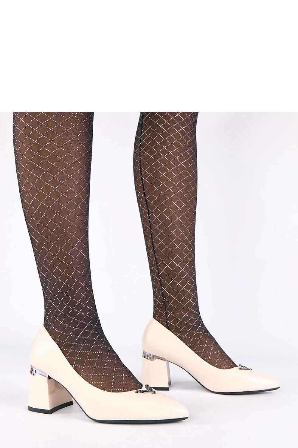 Block heel pumps model 221653