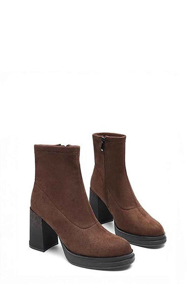 Heel boots model 222036